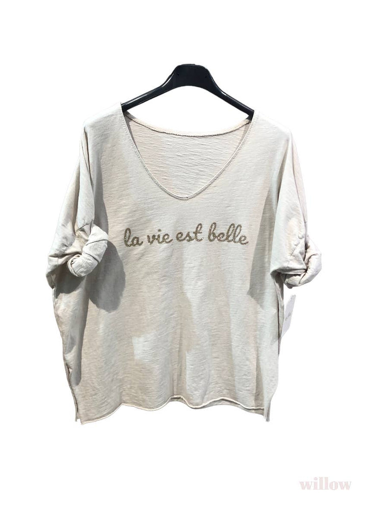 Life is beautiful t-shirt