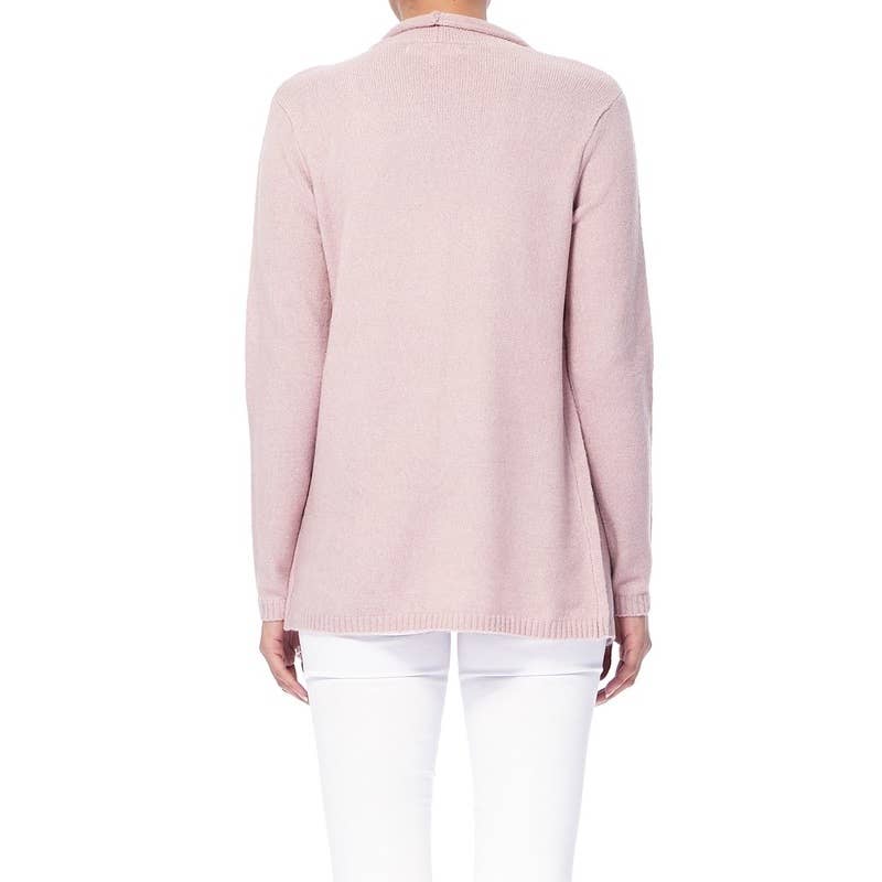 Sweater Cardigan MK8218: BLACK / S