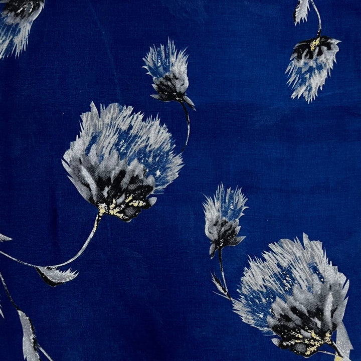 Dusty miller scarf: Black