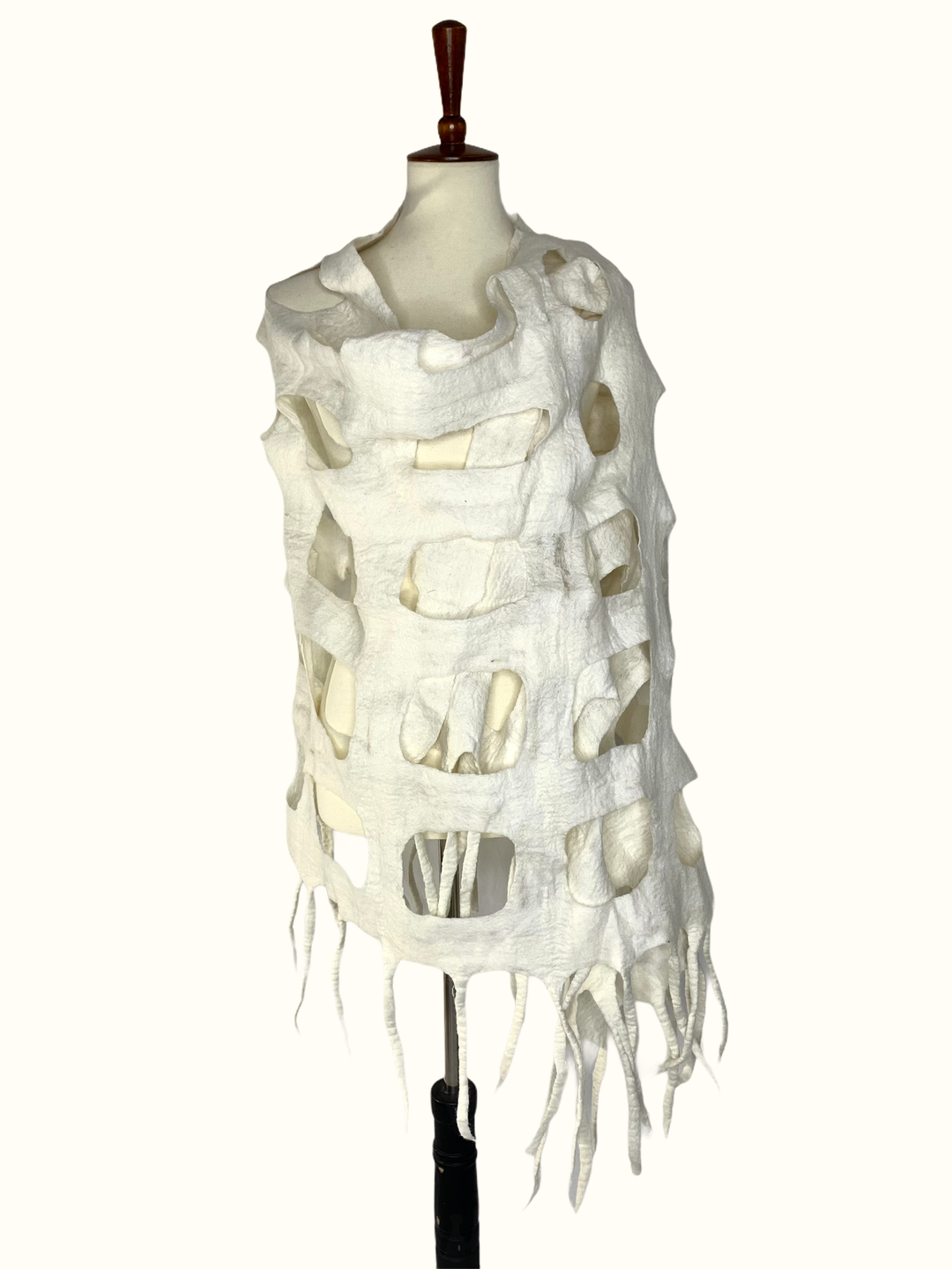 Windowpane Wrap - White