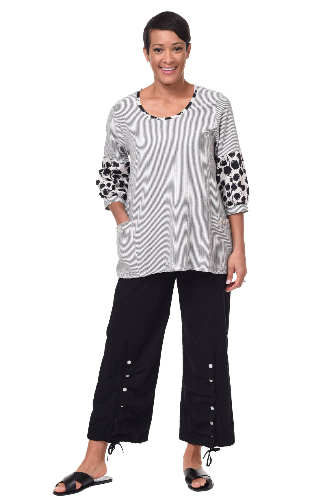 Tulip Clothing - CV21 Scooter Pant in Black: XS