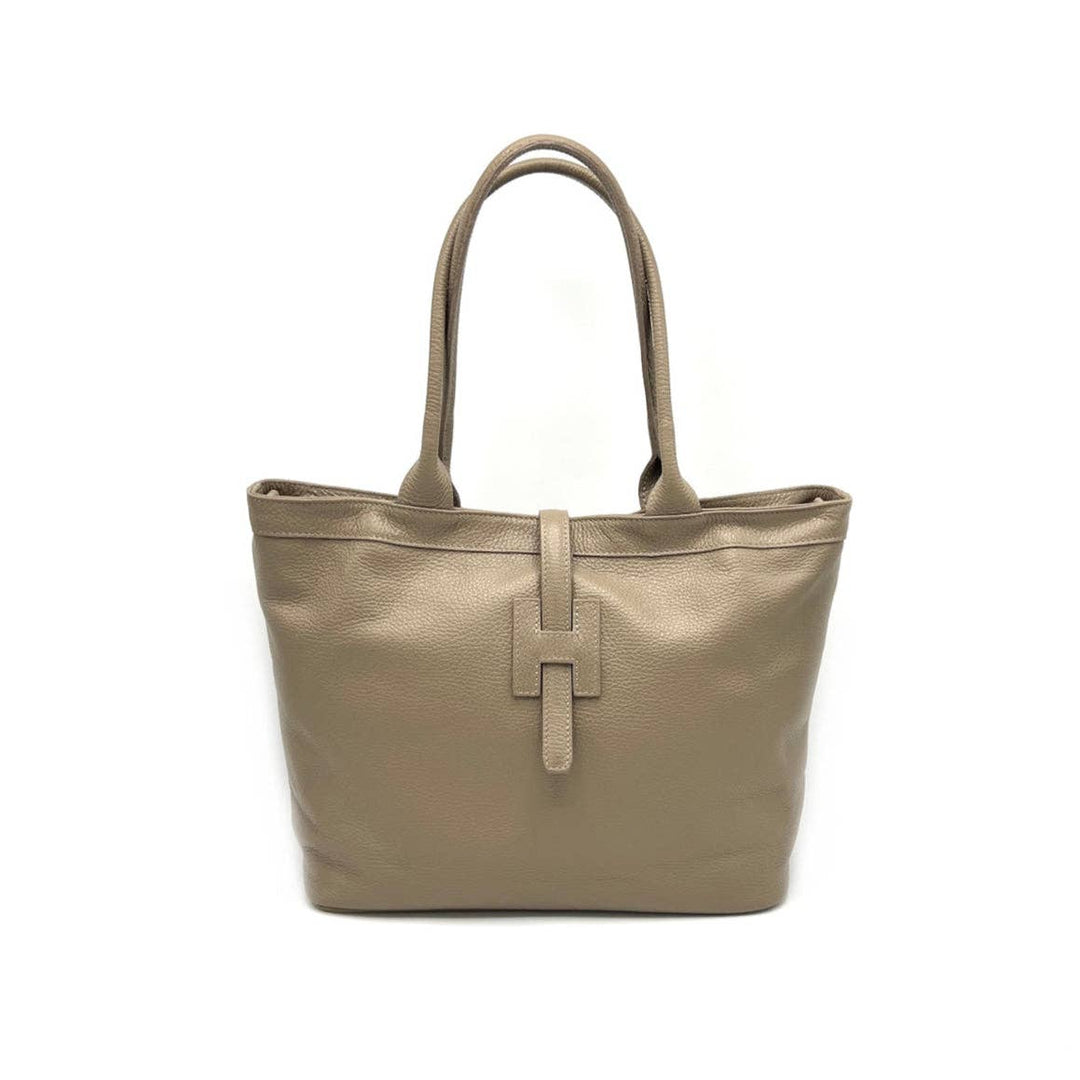 leather Bag, Made in Italy, art. 112605: Blk