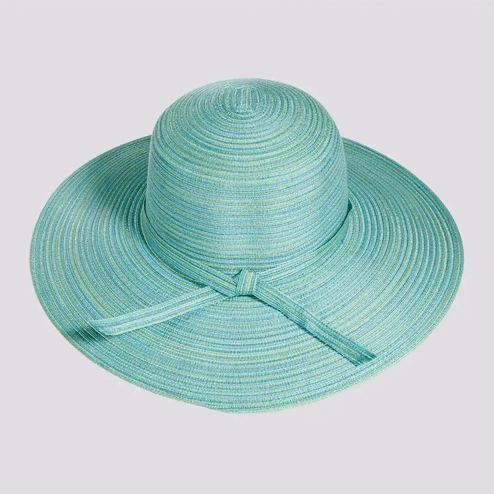 Wide Brim Straw Sun Hat: Natural