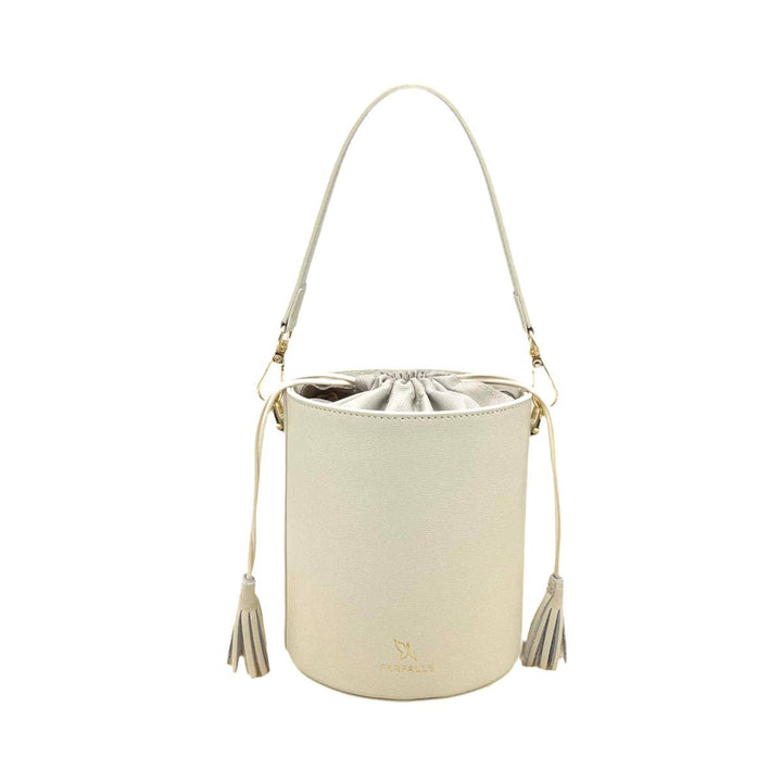leather bucket bag, Made in Italy,112613: Red