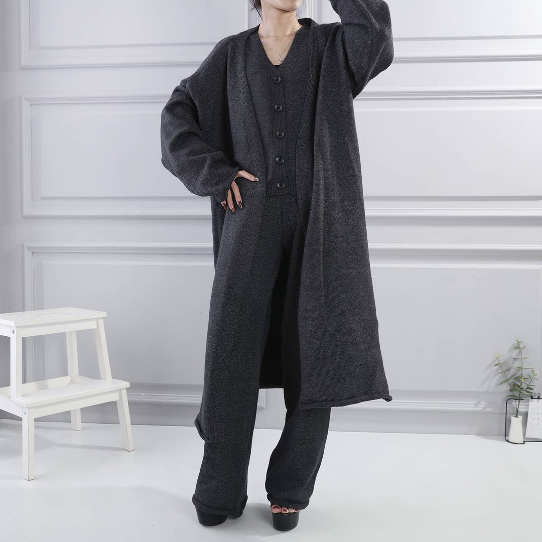Cashmere Duster Grey/Silver