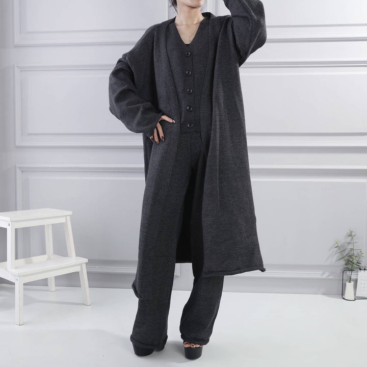 Cashmere Duster Grey/Silver