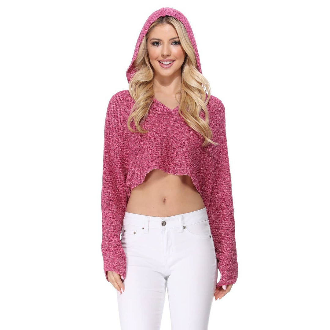 Mesh Hoodie KC009: IVORY / SM