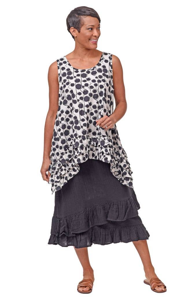 Tulip Clothing - CV3 Lily Tank  in Banyan*: XS