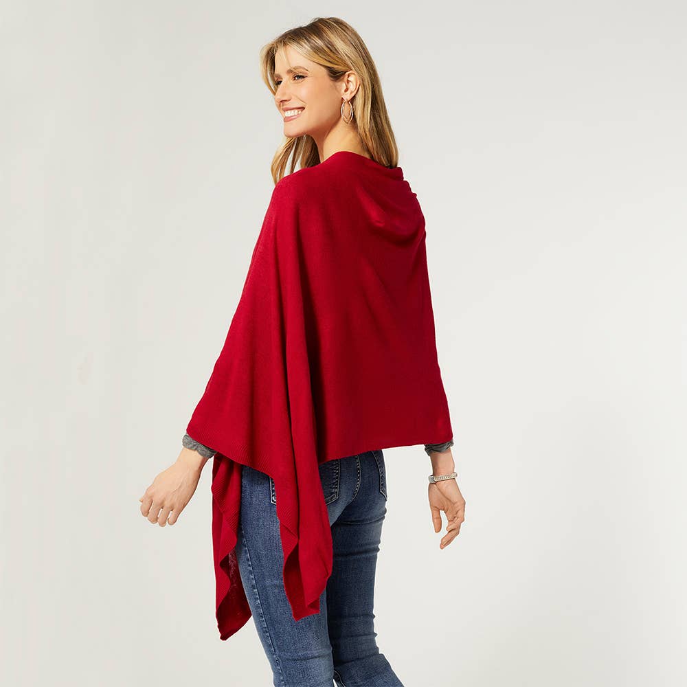 Poncho: Red