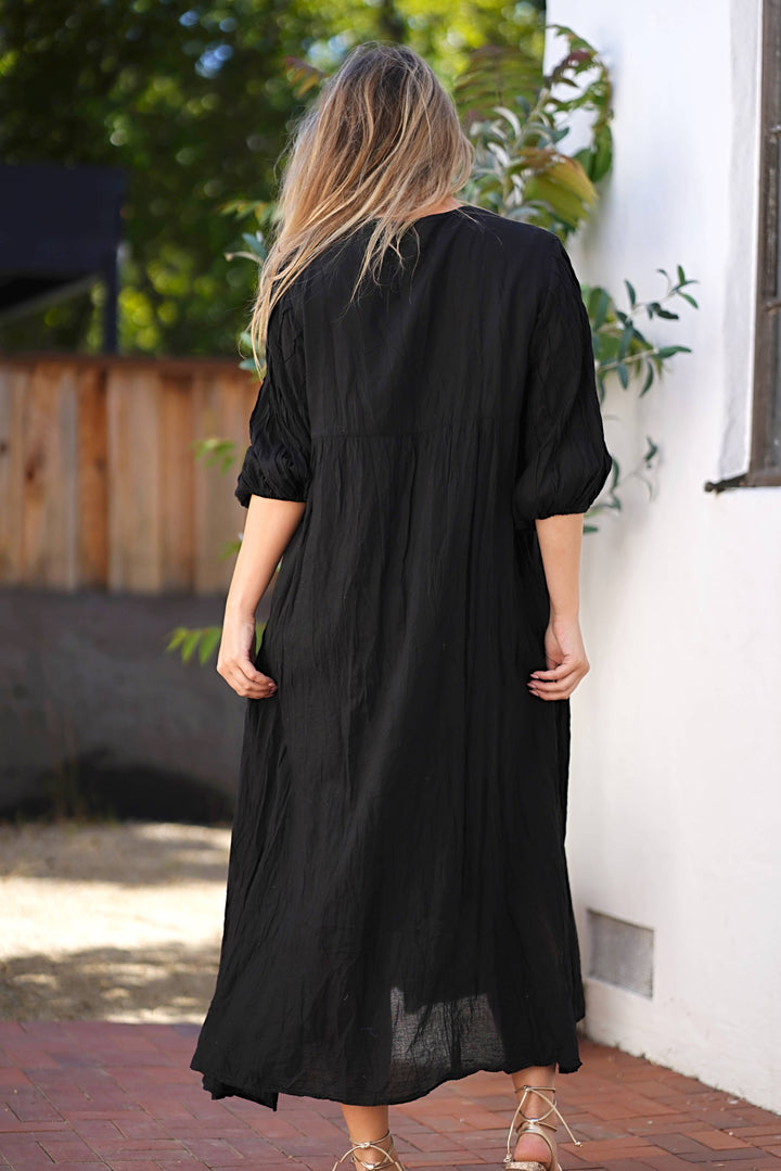 Zing Dress: Navy / S/M