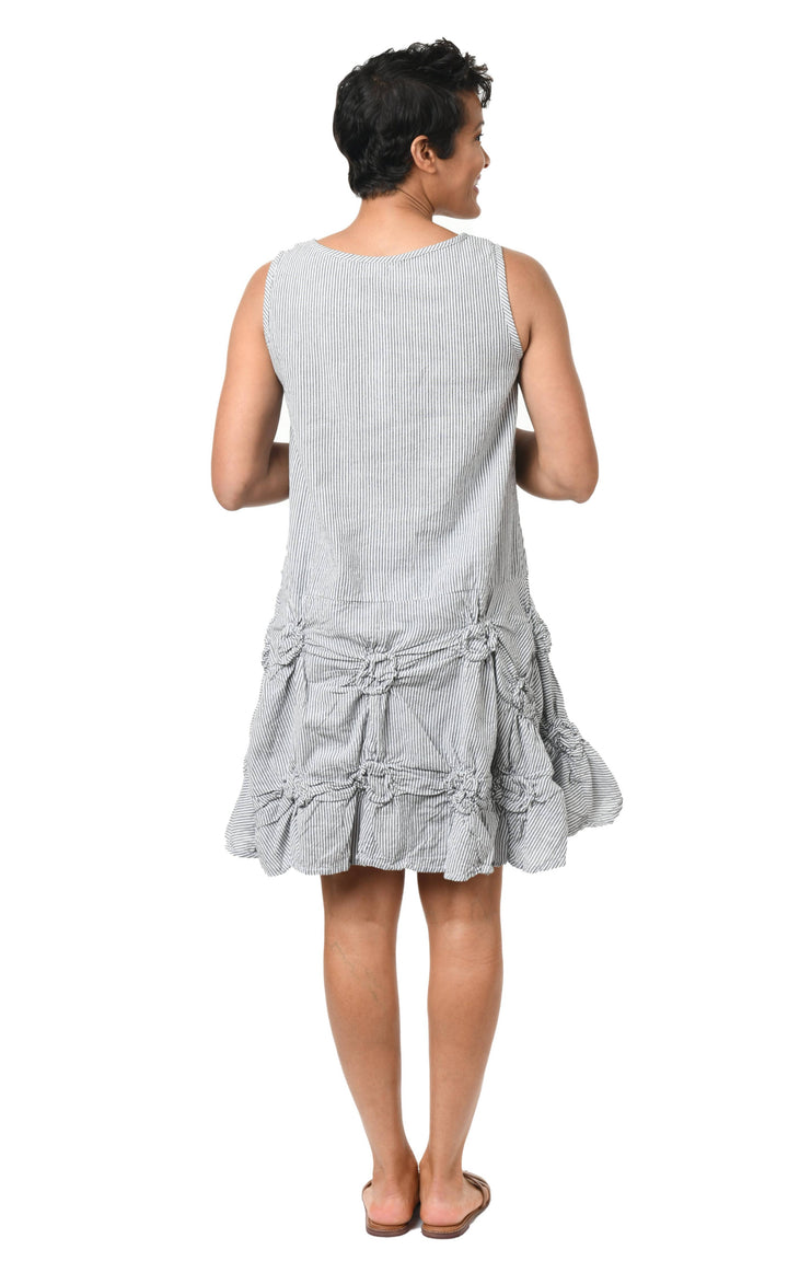 Tulip Clothing - CV379 Matilda Tunic in Ticking Stripe*: S