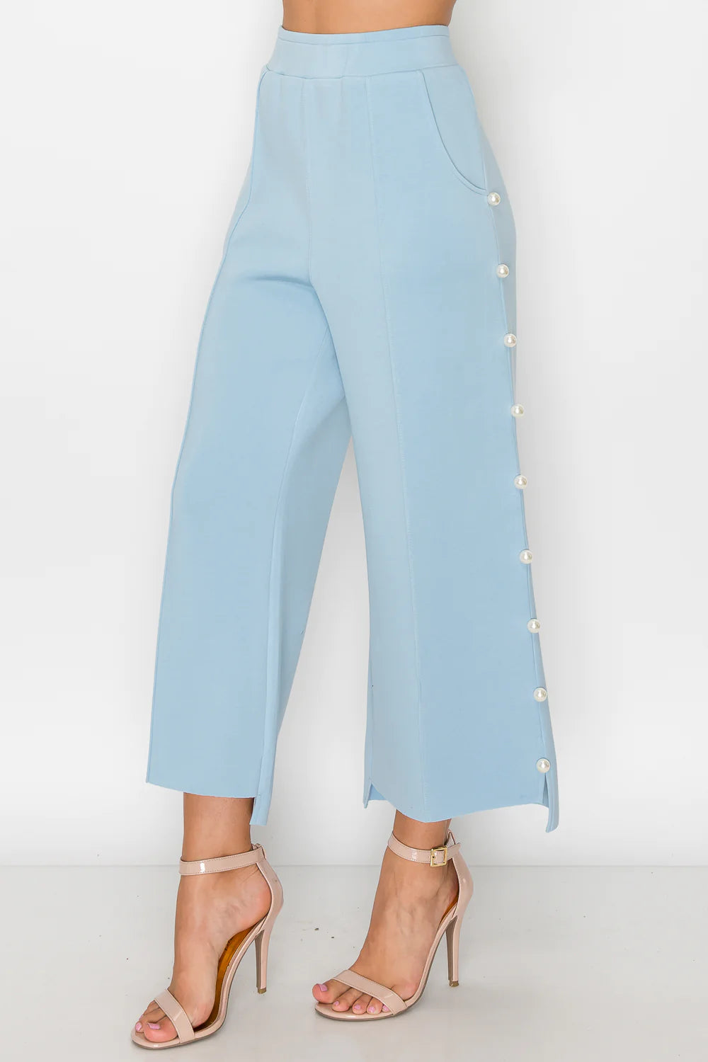 Farrah Scuba Pearl Long Pant - 7426