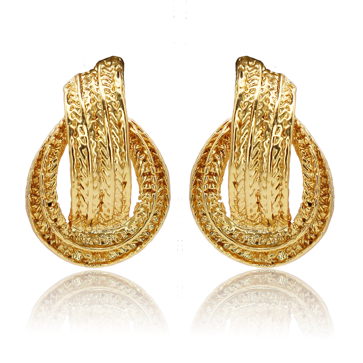 Stud earrings : GOLD