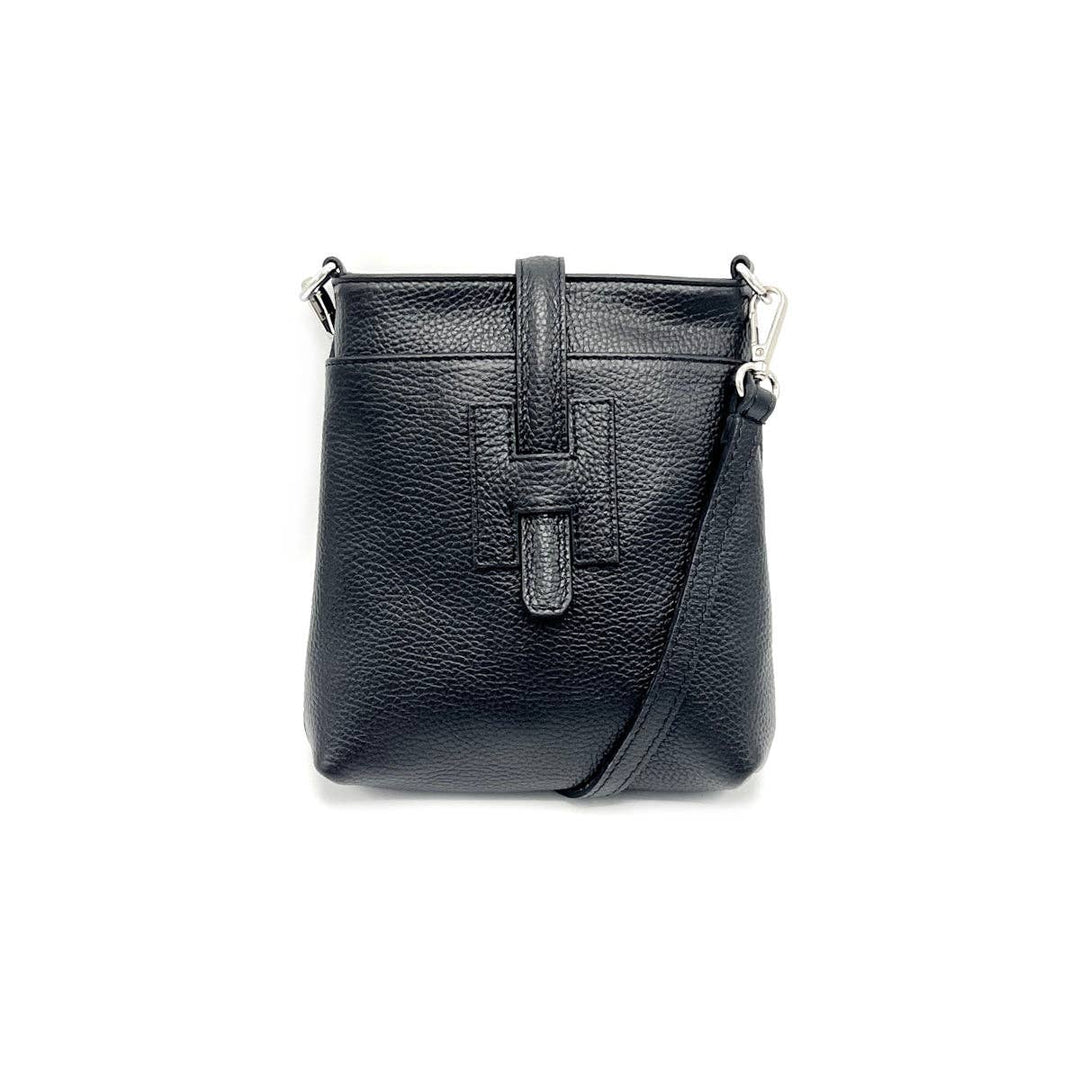 leather s bag, , Made in Italy, art. 112614: Camel