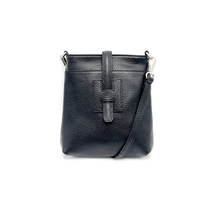 Leather bag, Made in Italy, 112614: Orange