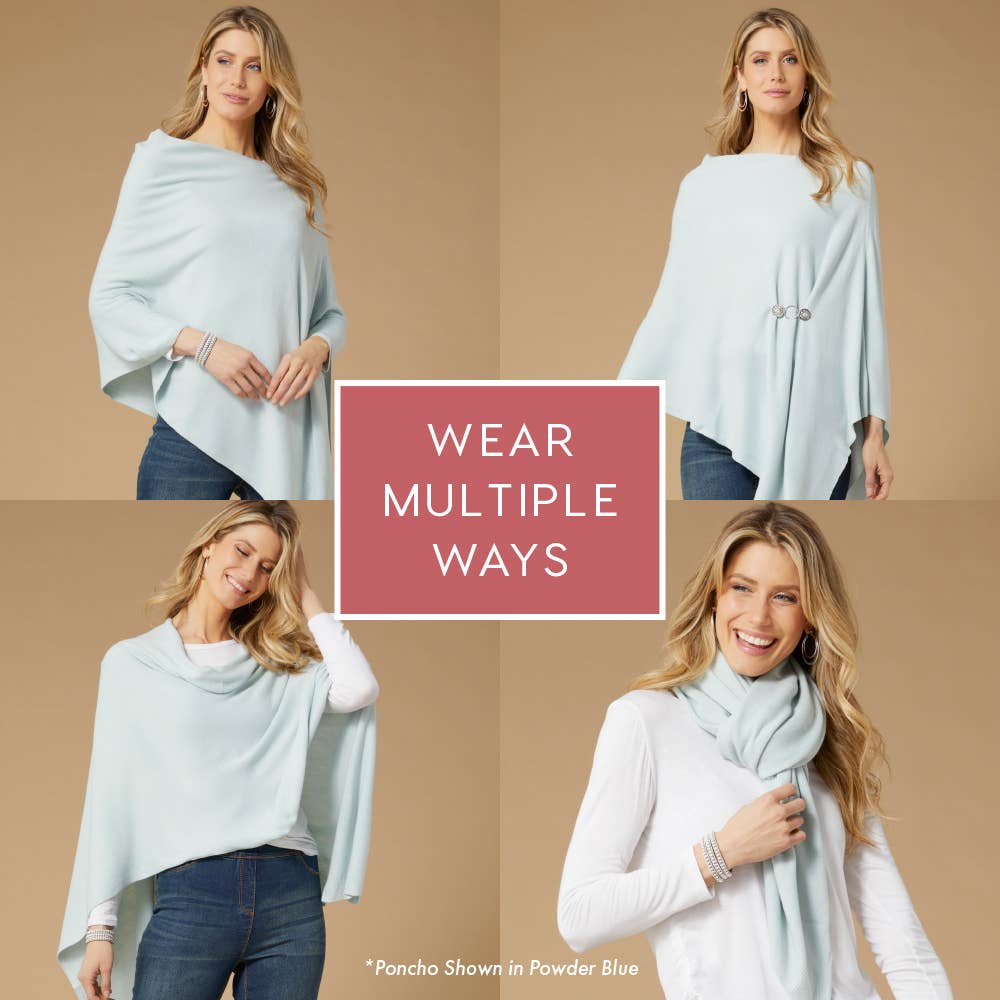 Ponchos - White / O/S