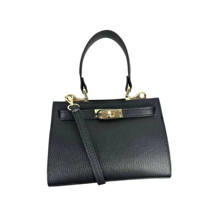 Small leather handbag Taupe