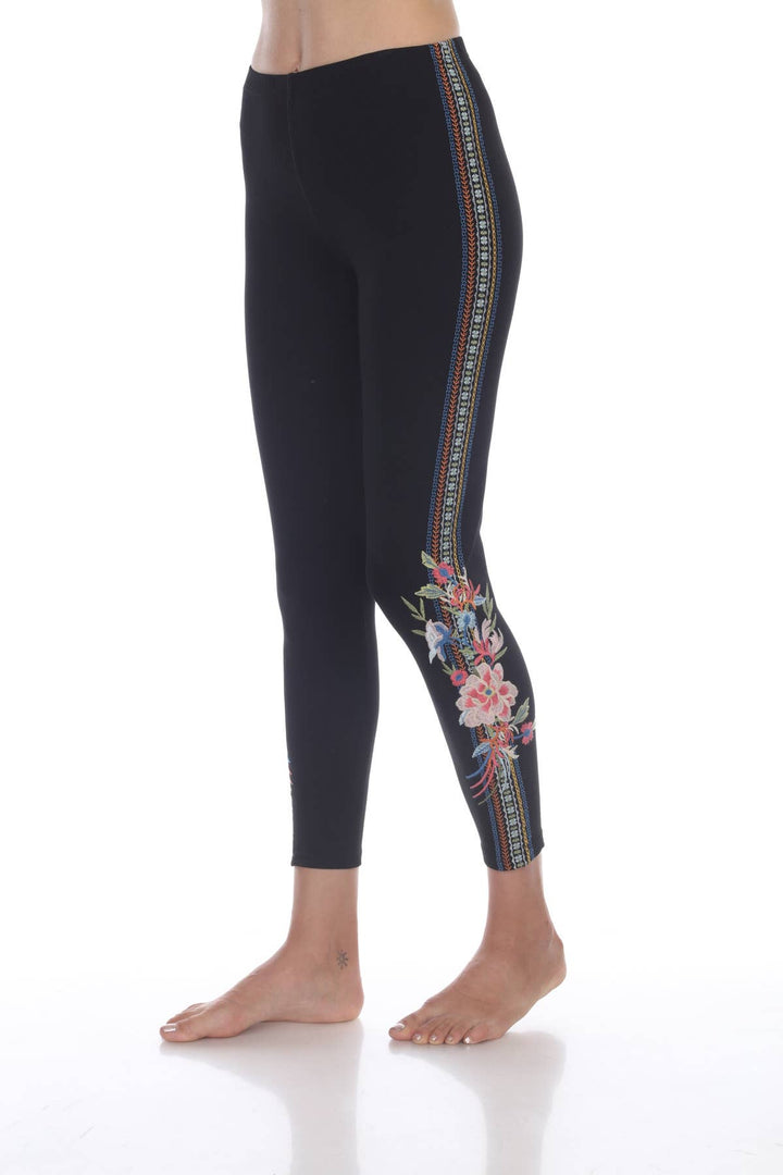 Stretch Legging: Black / L