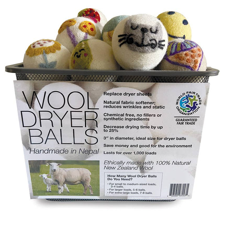 DRYER BALL: Blue Bird Queen