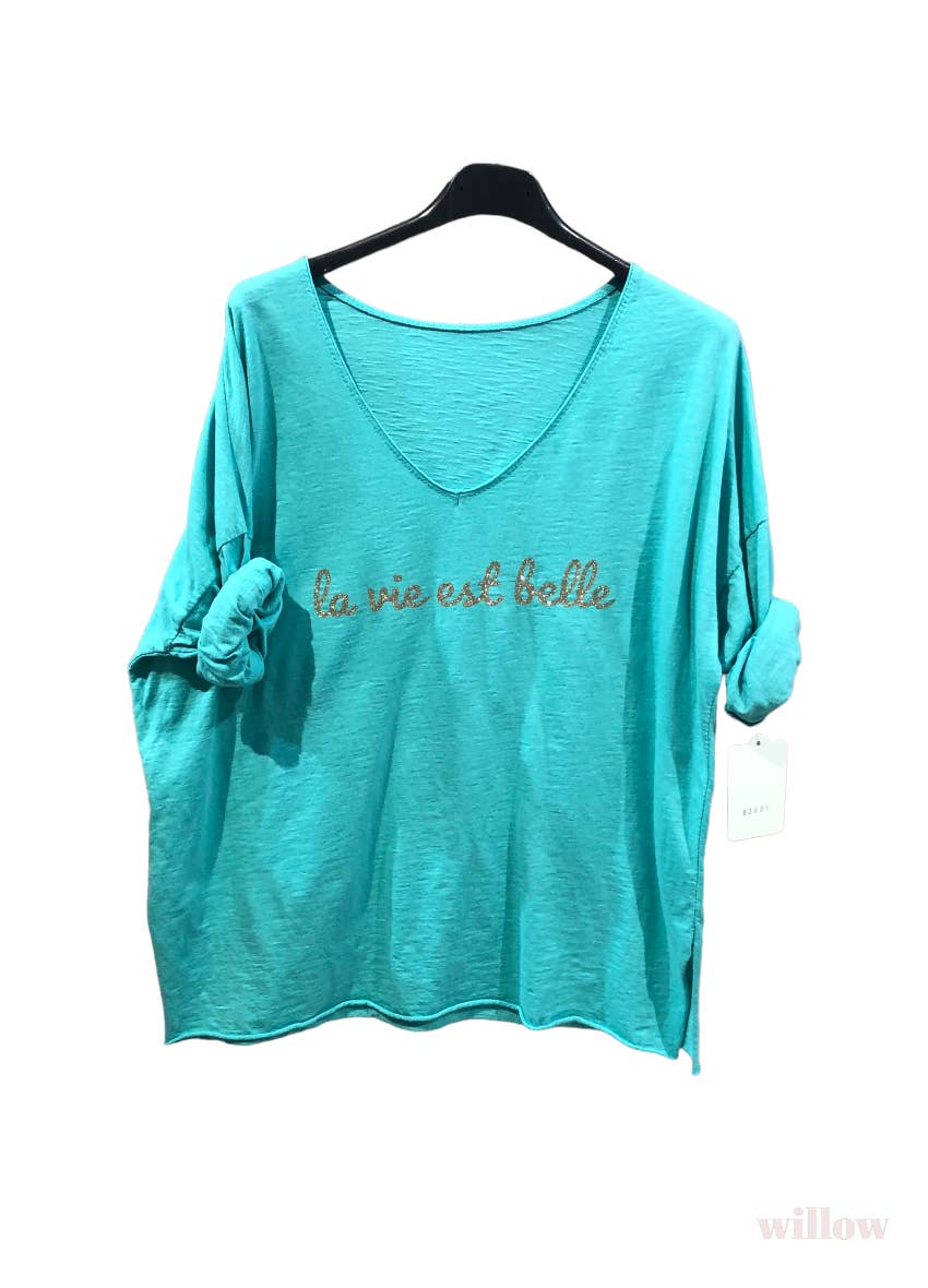 Life is beautiful t-shirt