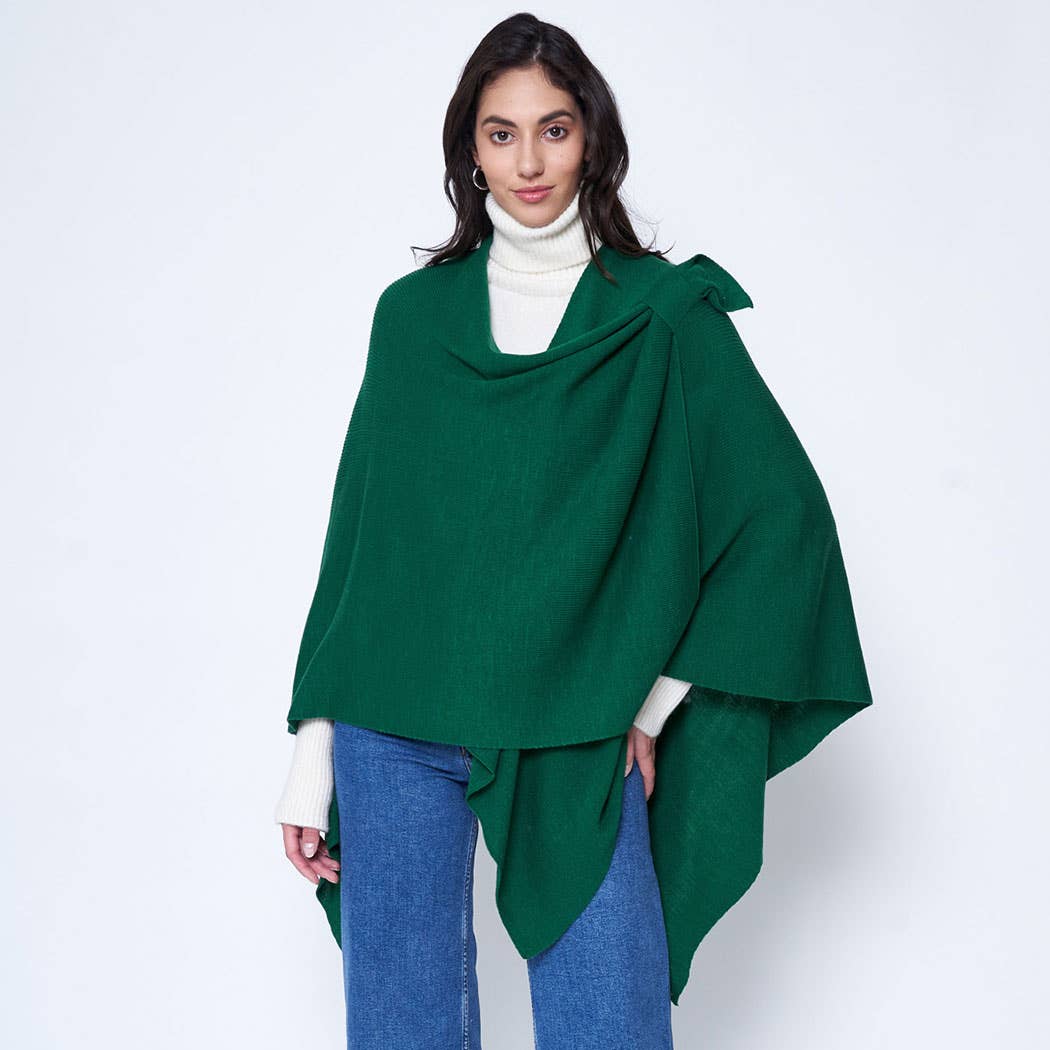 Ruana with Shoulder Strap: BGE