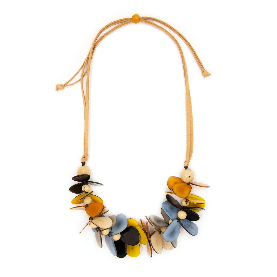 Mariposa Necklace: Olive Combo
