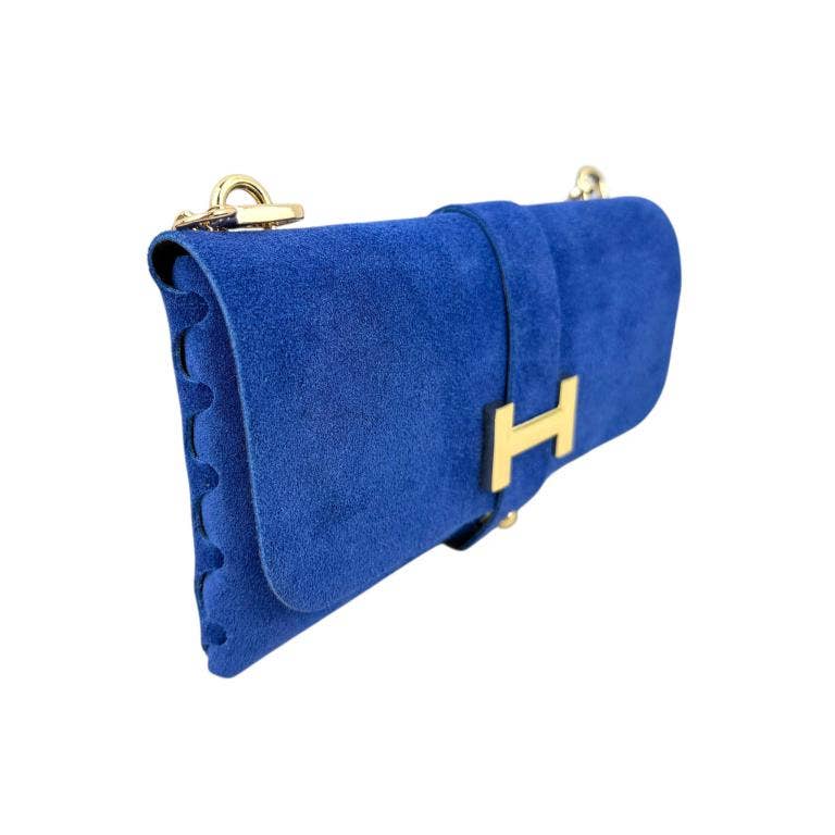 Brown Suede Italian Bag