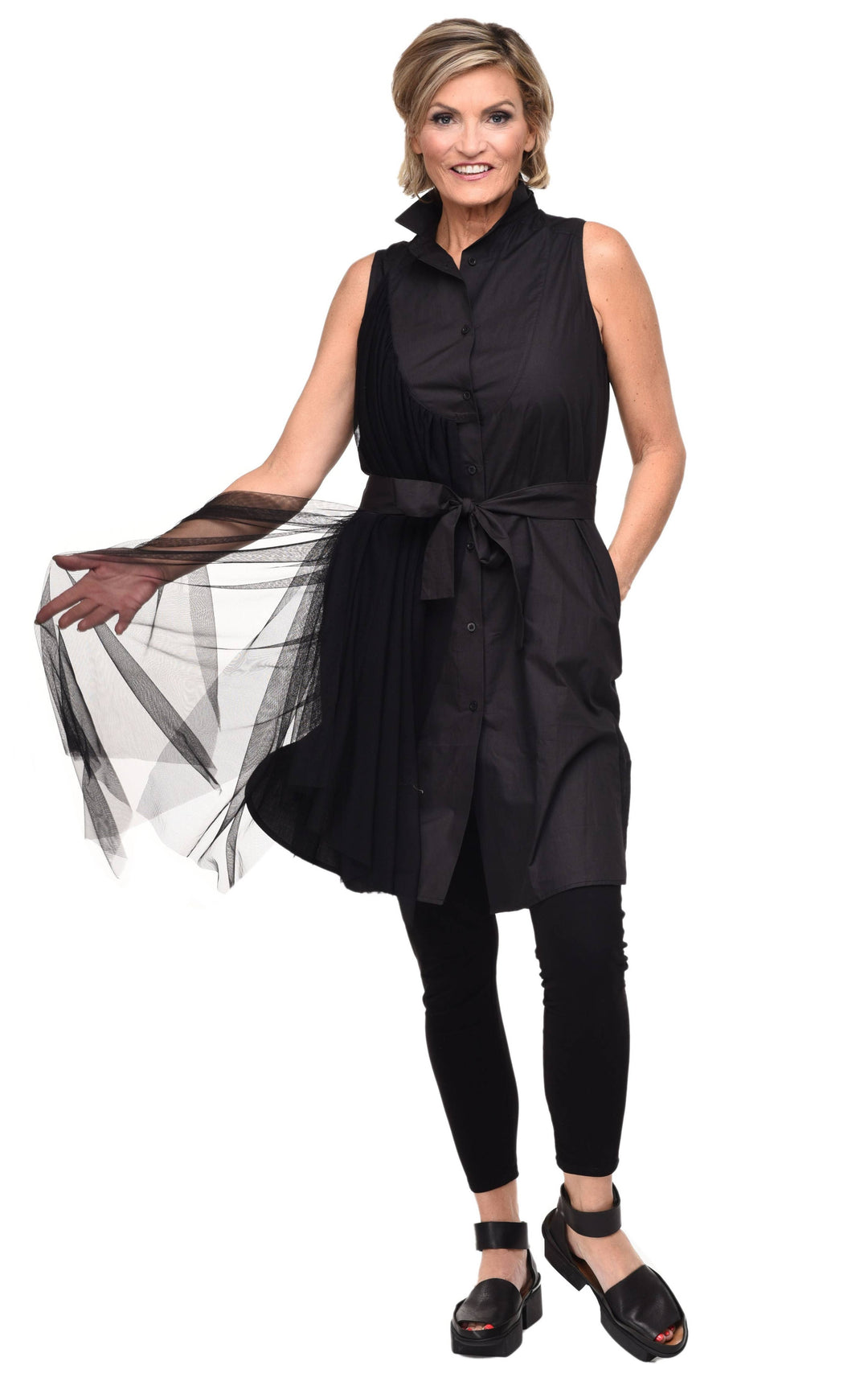 Tulip Clothing - M205 Kari Dress in Black*: S