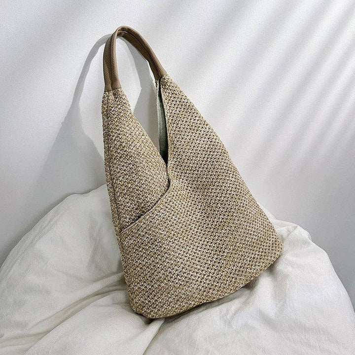 STRAW TOTE BAG
