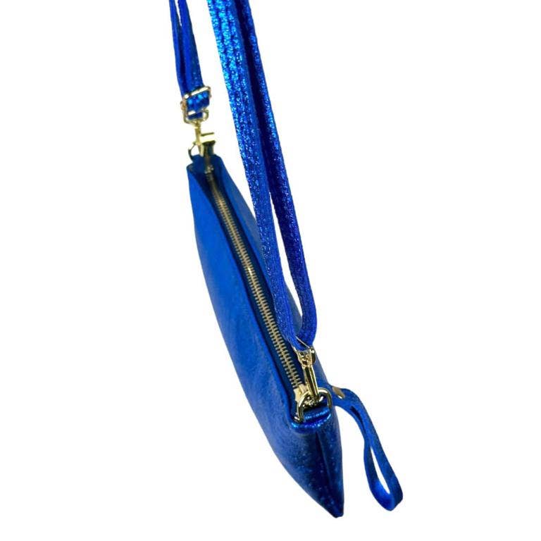 Leather Bag with Shiny: Money