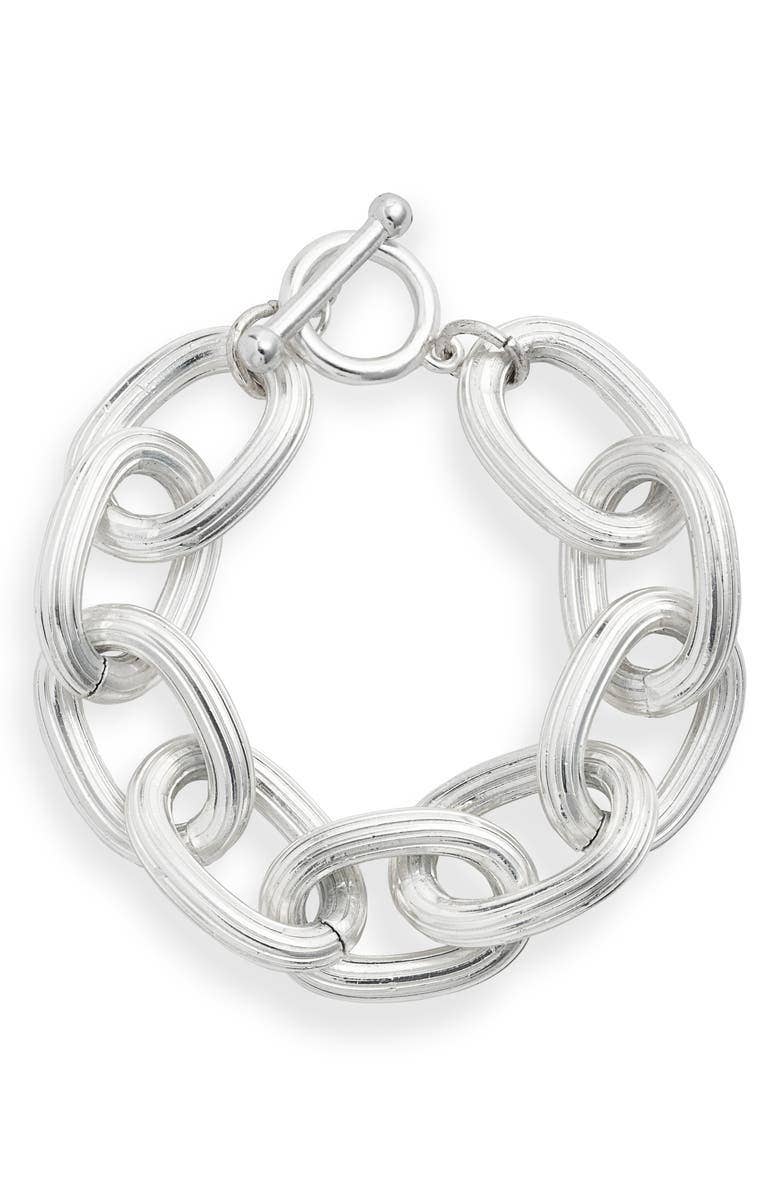 Layering Chain Bracelet: Silver