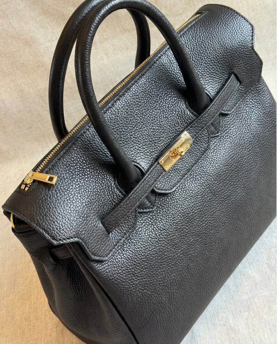 Genuine Leather Made in Italy: Burgundy