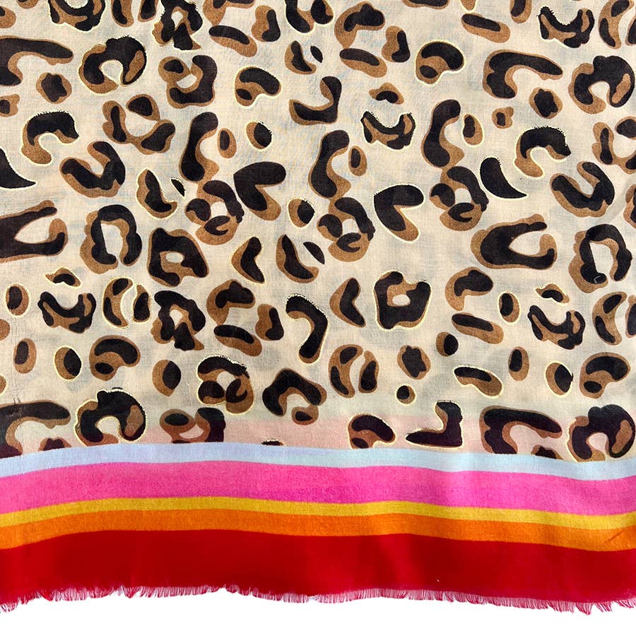 - Leopard border: Red
