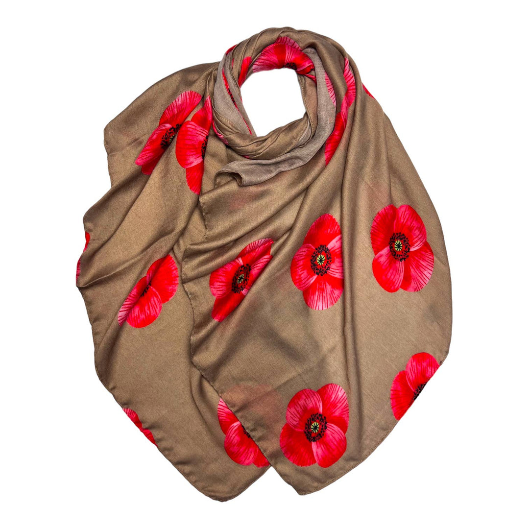 Poppy scarf: Navy