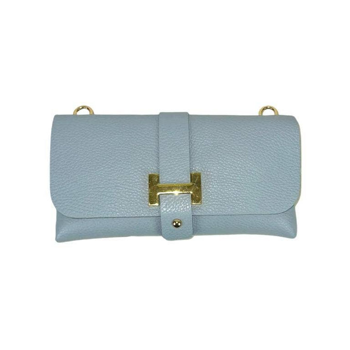 Italian Leather Bag: Suede Black