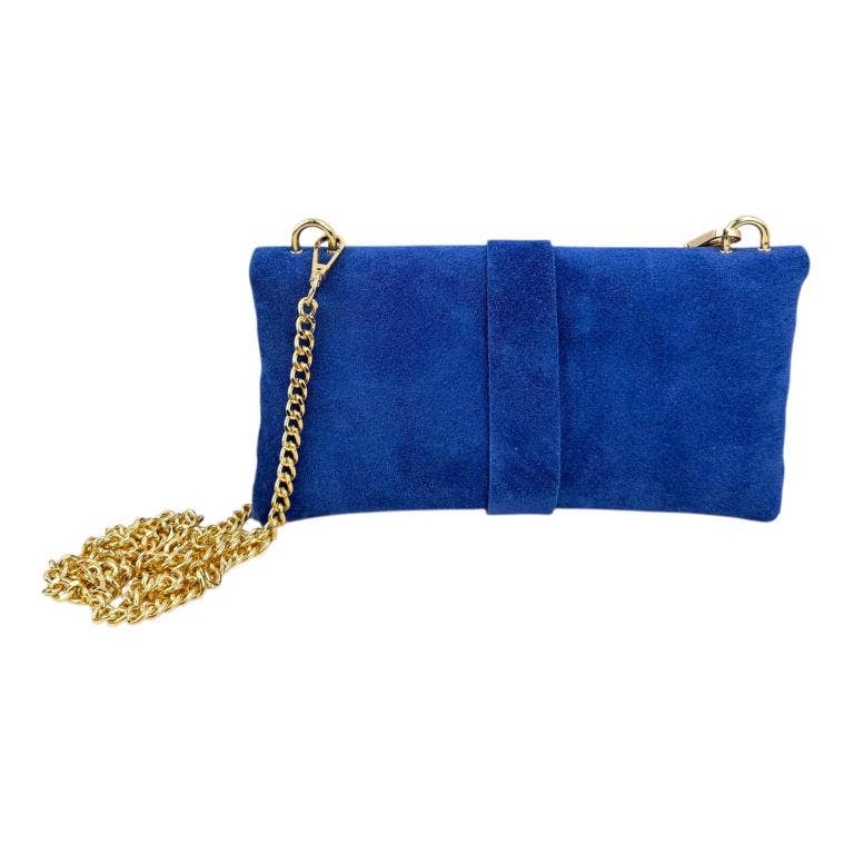 Brown Suede Italian Bag