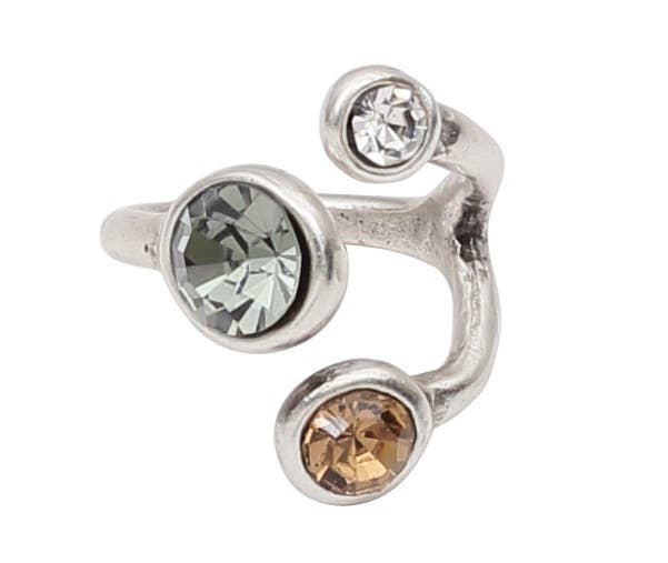 Handmade Ring In Silver Plated - NR6114