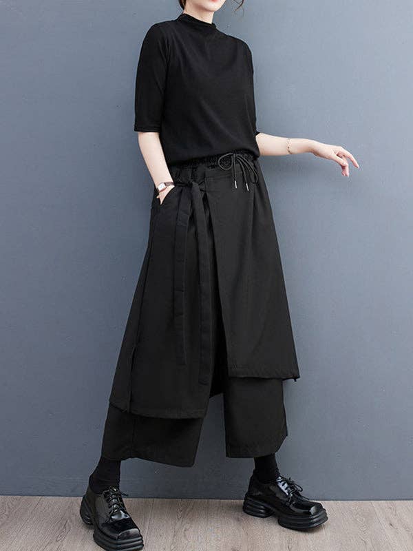 Solid Pants: BLACK / One_size