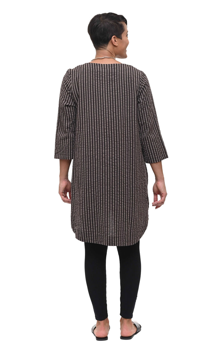 CV326 Paloma Tunic Stripe*: L