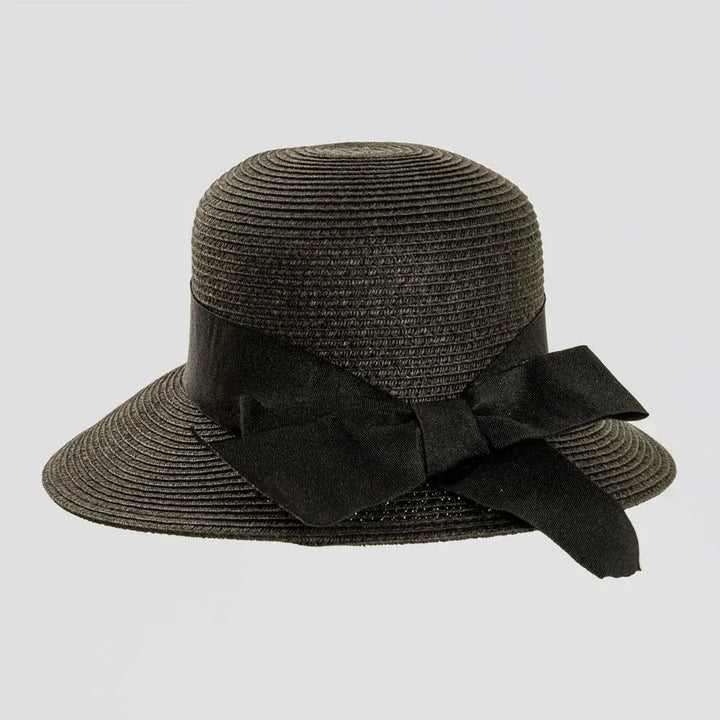 Face Saver Outdoor Straw Hat: Toast