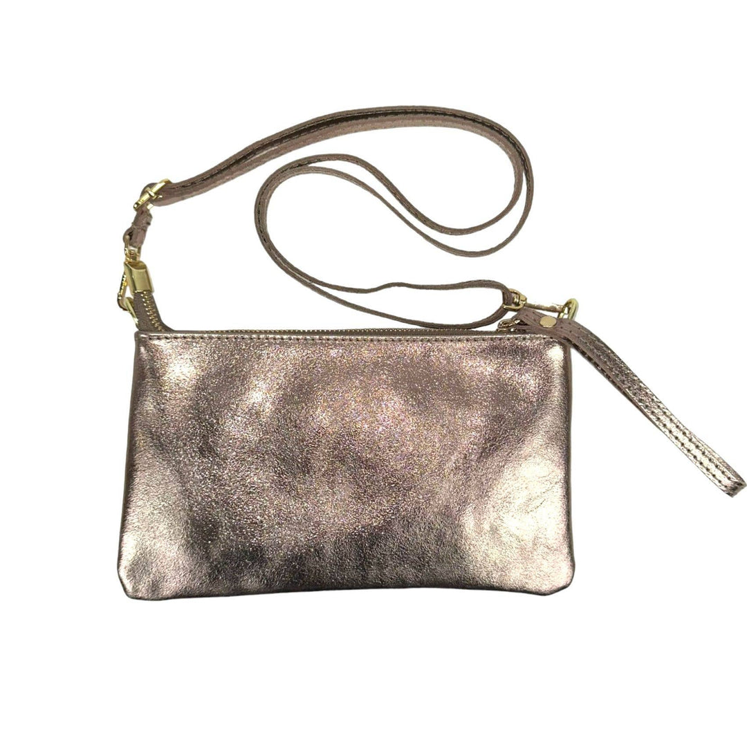 Leather Bag: Light green