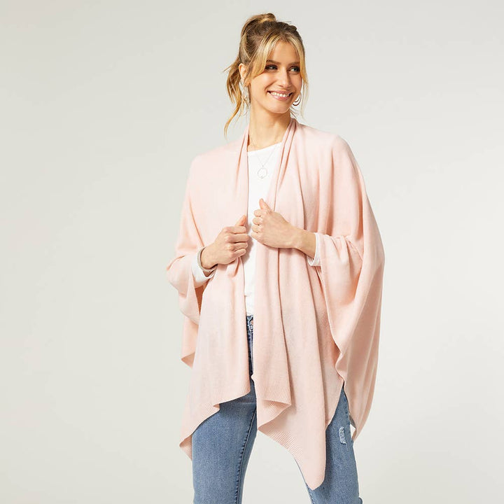 Kiara Light Weight Wrap: Cameo Rose