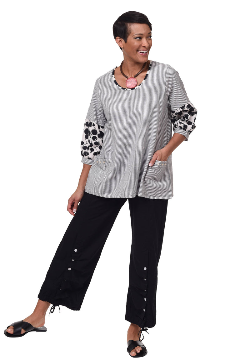 Tulip Clothing - CV21 Scooter Pant in Black: XS