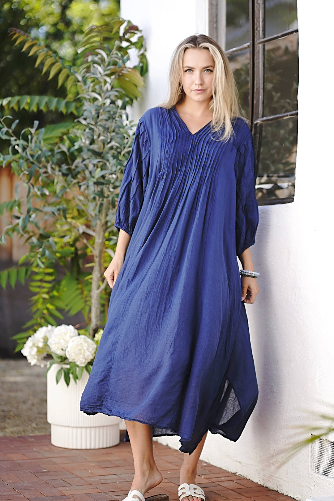 Zing Dress: Navy / S/M