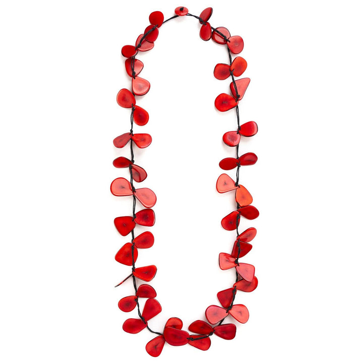 Slice Necklace: Onyx/Charcoal