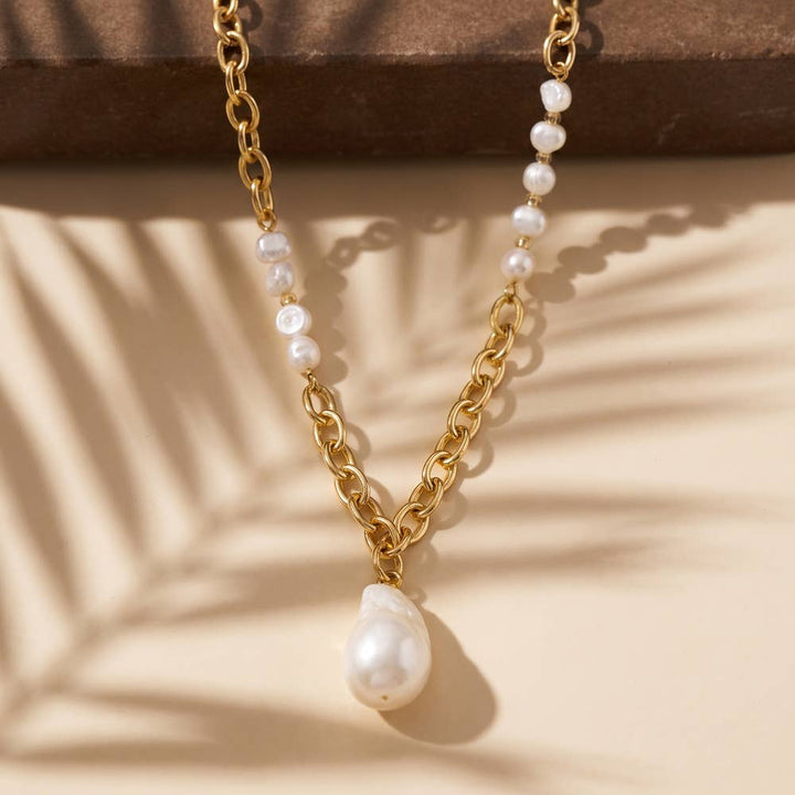 Baroque Pearl Necklace