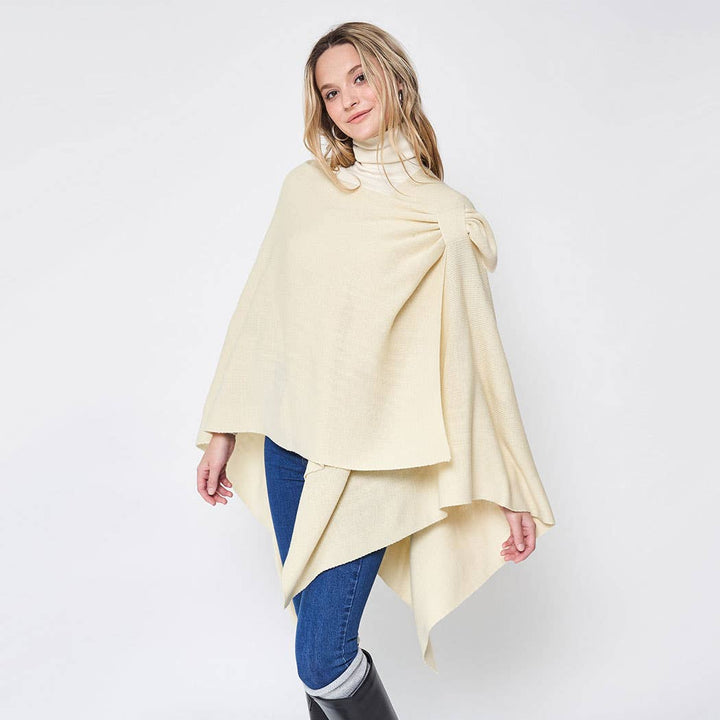 Ruana with Shoulder Strap: BGE