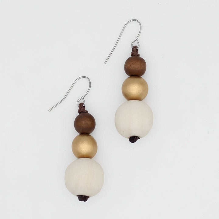 Ivory Drop Lela Earrings