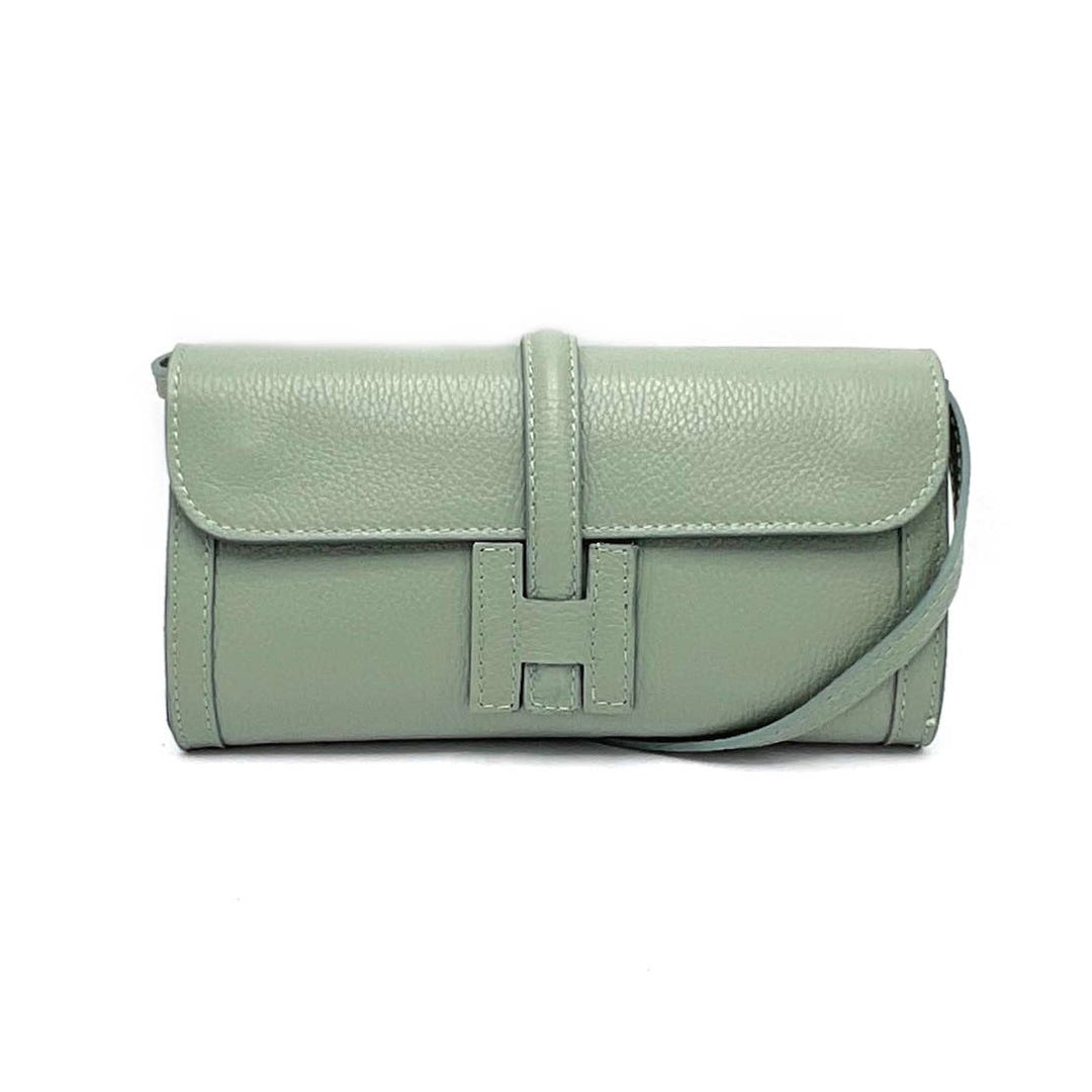 Leather clutch Made in Italy 112532
