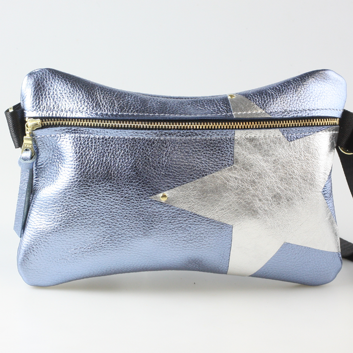 Metallic Vail Hipbag w/Star: Jet